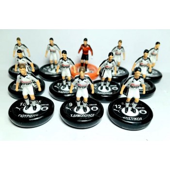 Subbuteo Andrew Table Soccer PAOK Salonica 1984-85 Greek Champions on WSB Professional bases